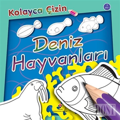 Kolayca Çizin - Deniz Hayvanları